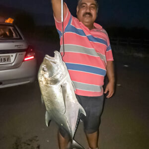 Sangram Dey - Fishing at Night - Karwar - Giant Trivoli